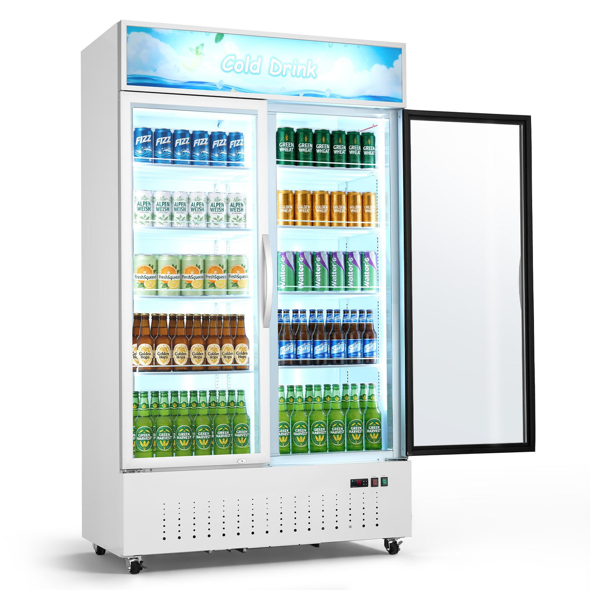 Commercial Merchandiser Refrigerator, 35.3 Cu.Ft / 1000L Upright