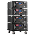48V 100Ah LiFePO4 Lithium Battery, Built-in 100A BMS, 51.2V Server