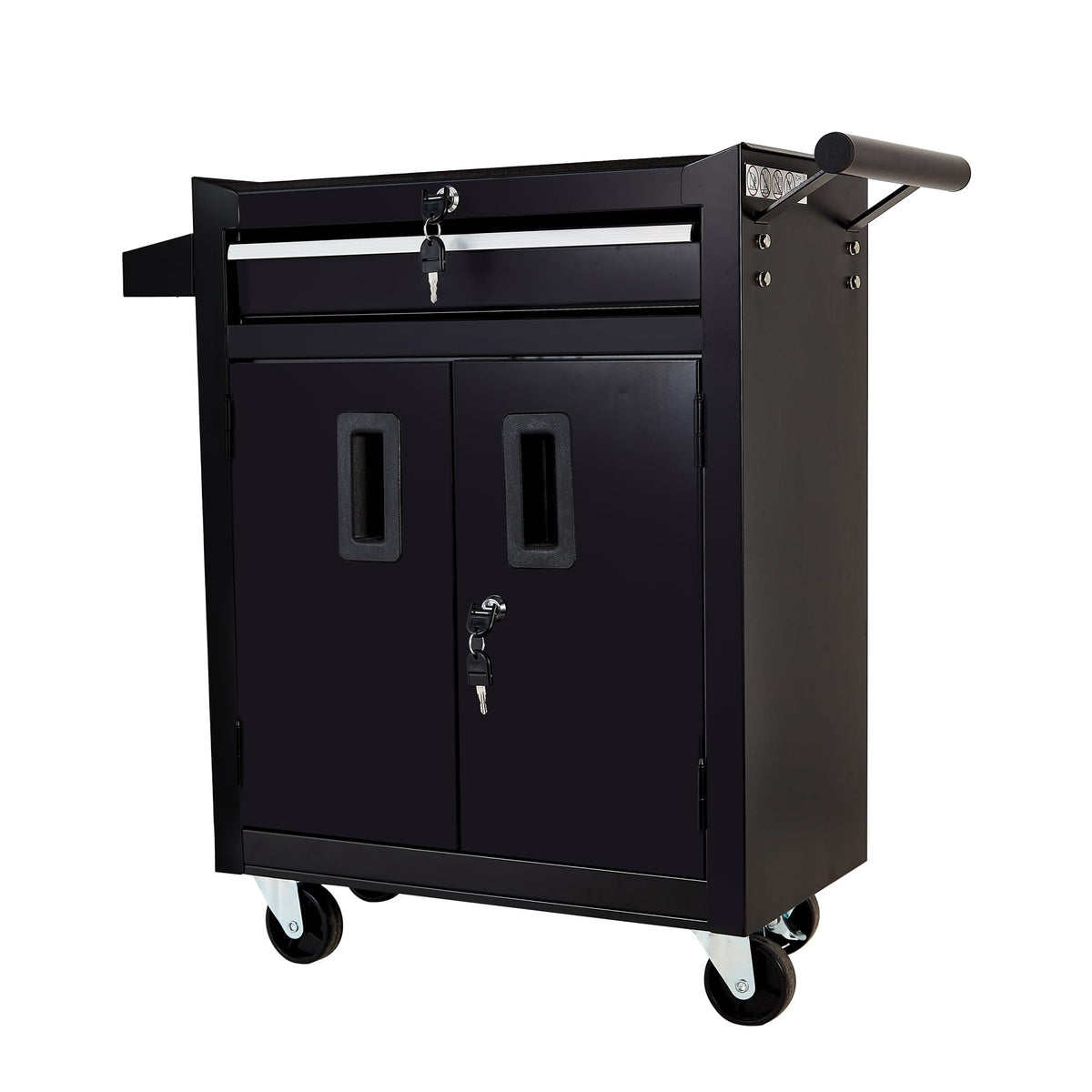 Double-door Cabinet With One Drawer Tool