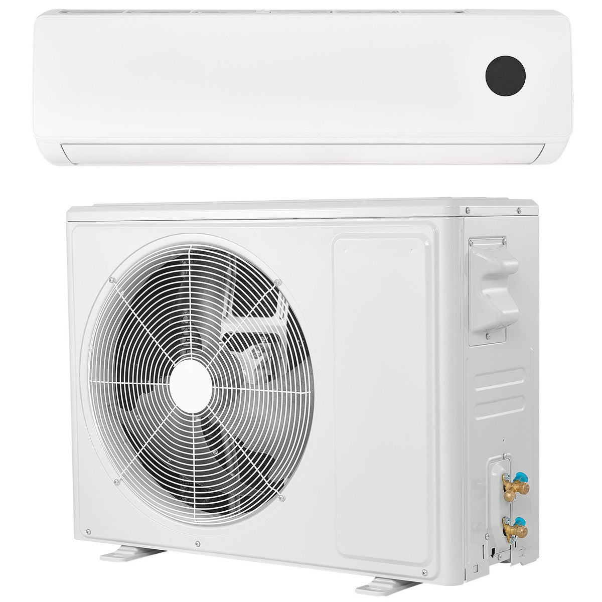 Mini Split Air Conditioner, 18,000 BTU AC 18,400 BTU Heat, 230V 19