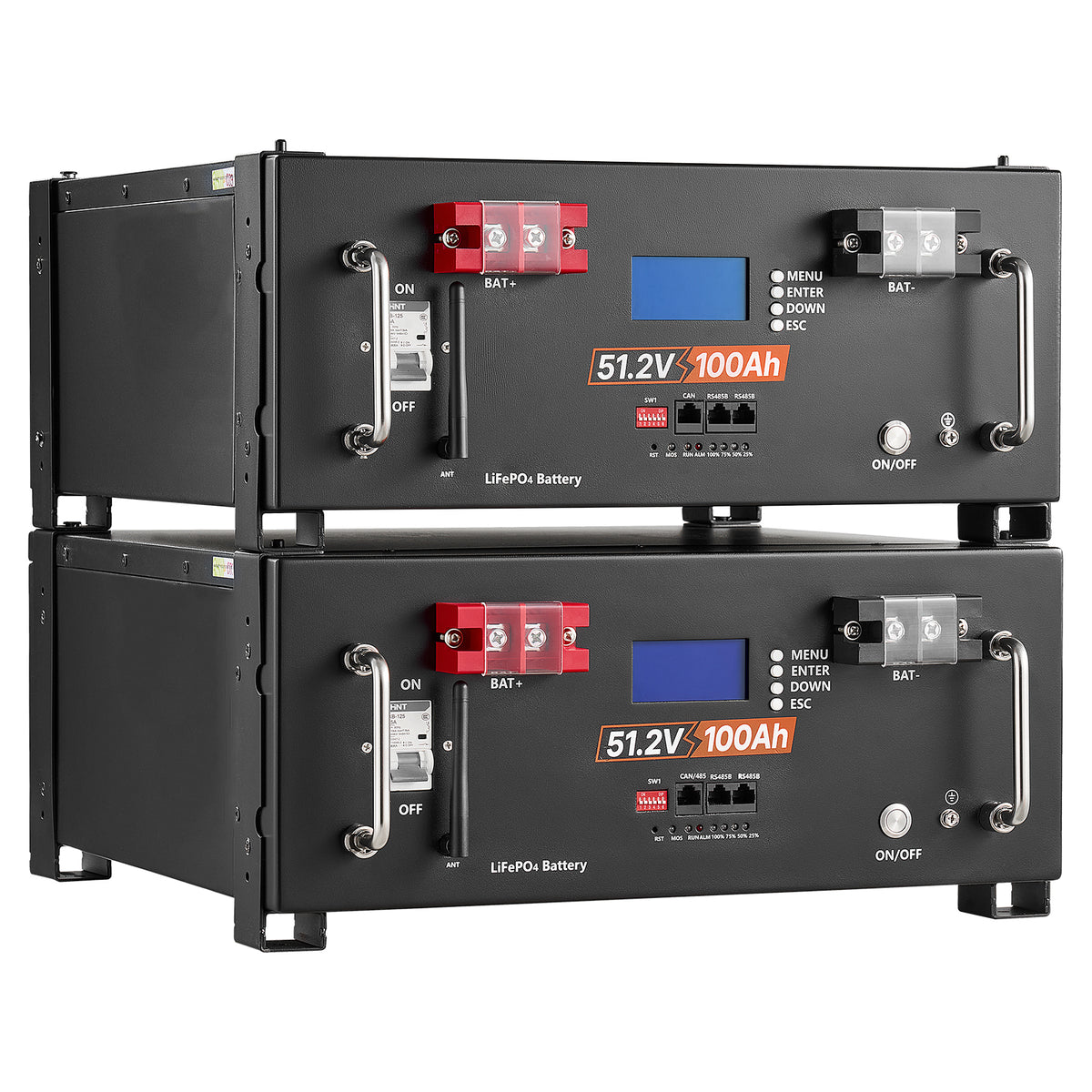Home Power Station Backup Power, 5120Wh, LiFePO4 Lithium Battery