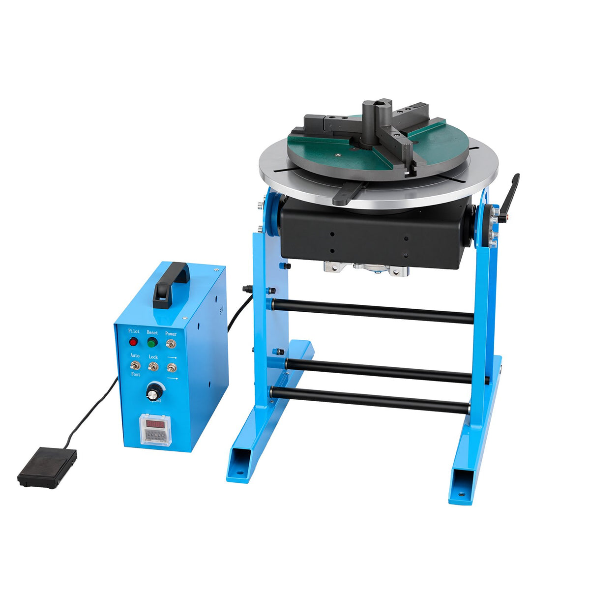 Rotary Welding Positioner, 441 Lbs Load Capacity, 45 To 90 Tilt Angle